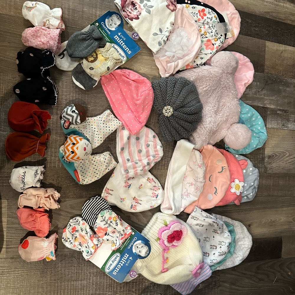Assorted Baby Hats Collection